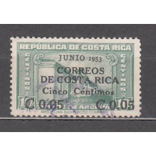 Costa Rica - Correo 1953 Yvert 243 usado