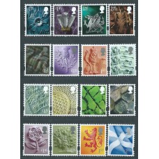 Gran Bretaña Correo 2018 Yvert 4600/15 ** Mnh Serie Básica 16 valores