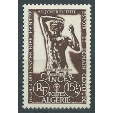 Argelia - Correo Yvert 332 ** Mnh Lucha contra el cáncer