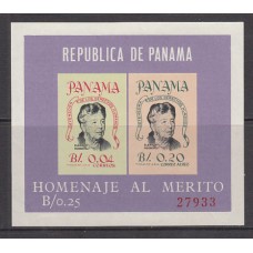 Panama - Hojas Yvert 14 ** Mnh  Eleanor Roosevelt