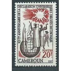Camerun - Correo Yvert 306 * Mh  Derechos del hombre