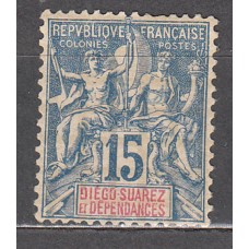 Diego-Suarez Correo Yvert 30 usado