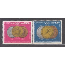 Panama - Aereo Yvert 448/9 ** Mnh Olimpiadas de Grenoble