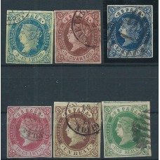 Ofertas España 1862 Edifil 57/62 o