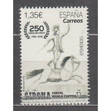 España II Centenario Correo 2018 Edifil 5208 ** Mnh  Circo