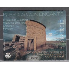 España II Centenario Correo 2018 Edifil 5211/4 ** Mnh Carnet pueblo con encanto