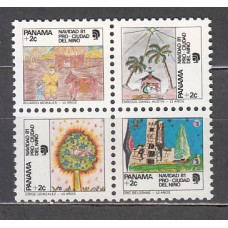 Panama - Correo 1981 Yvert 903/6 ** Mnh  Navidad