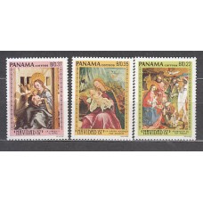 Panama - Correo 1987 Yvert 1031/3 ** Mnh  Navidad