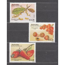 Panama - Correo 1990 Yvert 1065/7 ** Mnh  Frutas