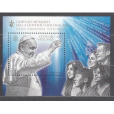 Vaticano - Correo 2016 Yvert 1724 ** Mnh  Papa Francisco