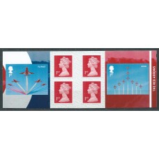 Gran Bretaña Correo 2018 Yvert 4632 Carnet ** Mnh 100º Raf Flechas Rojas