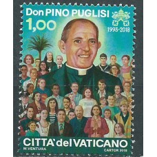 Vaticano Correo 2018 Yvert 1778 ** Mnh 25º Muerte Beato Don Pino Puglisi