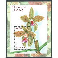 Guayana Britanica - Hojas Yvert 386 ** Mnh Flores