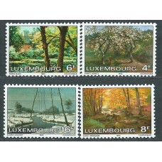 Luxemburgo Correo 1982 Yvert 997/1000 ** Mnh Flora