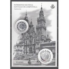 España II Centenario Pruebas Oficiales 2018 Edifil 136  Santiago de Compostela