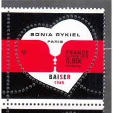 Francia - Correo 2018 Yvert 5198 ** Mnh  Corazón Rykiel