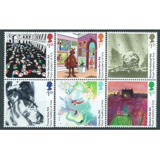 Gran Bretaña Correo 2018 Yvert 4636/41 ** Mnh Real Academia de Arte