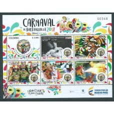 Colombia Correo 2017 ** Mnh 1881/86 Carnaval de Baranquilla