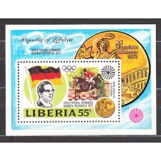 Liberia - Hojas Yvert 63 ** Mnh  Deportes hípica