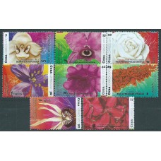 Cuba Correo 2017 Yvert 5583/90 ** Mnh Flores de America Tercera serie