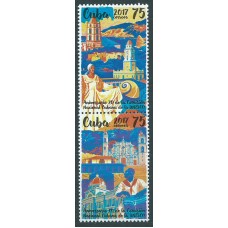 Cuba Correo 2017 Yvert 5622/23 ** Mnh 70º de la Asociación Cubana de la Unesco