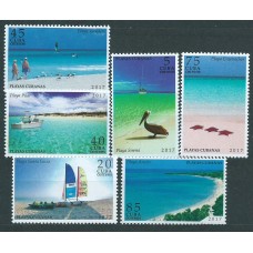 Cuba Correo 2017 Yvert 5597/5602 ** Mnh Playas Cubanas