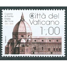 Vaticano Correo 2018 Yvert 1779 ** Mnh 600º Ann Cupula S Maria de Fiore