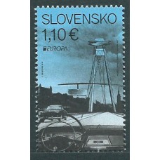 Tema Europa 2018 Eslovaquia Yvert 740 ** Mnh Puentes