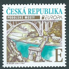 Tema Europa 2018 Chequia ** Mnh Puentes