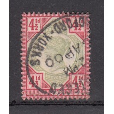 Gran Bretaña - Correo 1887-1900 Yvert 98 usado Victoria
