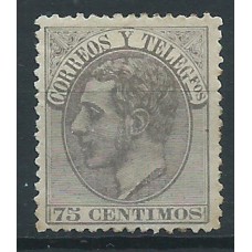 España Reinado Alfonso XII 1882 Edifil 212 (*) Mng