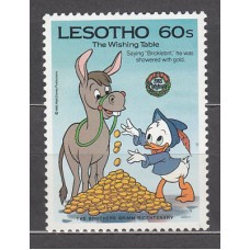 Lesotho - Correo Yvert 672 ** Mnh Navidad Walt Disney