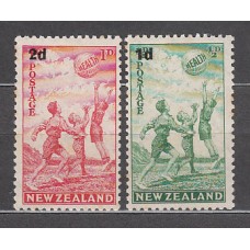 Nueva Zelanda - Correo 1939 Yvert 241/2 * Mh