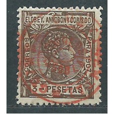 Guinea Sueltos 1909 Edifil 58Na * Mh Sobrecarga roja
