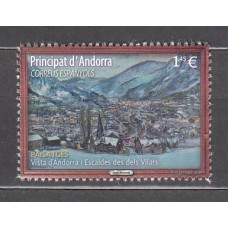 Andorra Española Correo 2018 Edifil 475 ** Mnh Paisajes