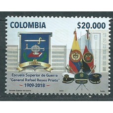Colombia Correo 2018 Yvert 1892 ** Mnh Escuela Superior de Guerra