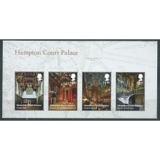 Gran Bretaña Correo 2018 Yvert 4658/61 ** Mnh Palacio de Hompton Court Hoja