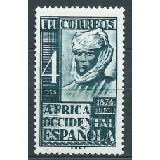 Africa Occidental Correo 1949 Edifil 1 * Mh