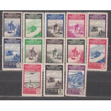 Marruecos Correo 1949 Edifil 312/24 * Mh