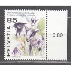 Suiza - Correo 2010 Yvert 2071 ** Mnh Fauna