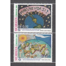 Nicaragua - Correo 2001 Yvert 2524/5 ** Mnh  Navidad