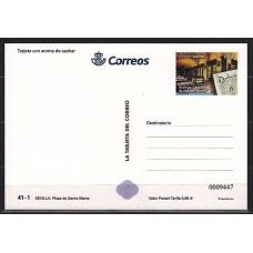 España II Centenario Tarjetas del correo 2018 Edifil 136 ** Mnh Sevilla