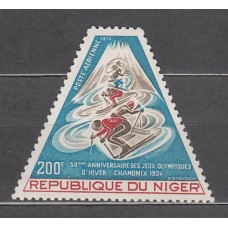 Niger - Aereo Yvert 253 ** Olimpiadas de Chamonix