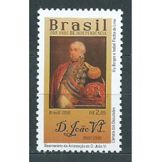Brasil Correo 2018 Yvert 3679 ** Mnh Bicentenario de la Independencia