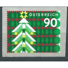 Austria Correo 2018 Yvert 3271 ** Mnh Navidad Moderna de rollo