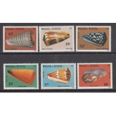 Wallis y Futuna - Correo Yvert 306/11 * Mh Fauna conchas