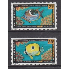 Wallis y Futuna - Correo Yvert 430/1 ** Mnh  Fauna peces