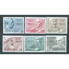 Portugal Correo 1971 Yvert 1110/15** Mnh Personajes