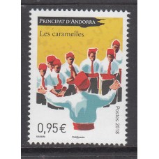 Andorra Francesa Correo 2017 Yvert 813 ** Mnh  Las Caramellas