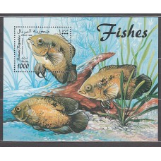 Somalia - Hoja ** Mnh Fauna peces